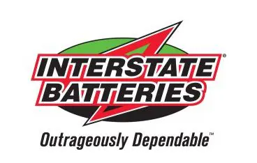 Interstate Batteries logo with tagline.